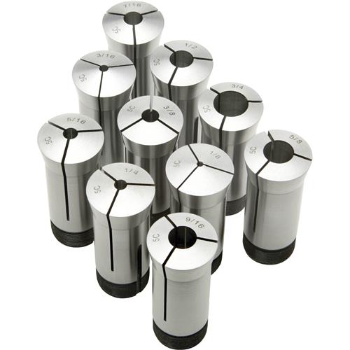 Image for South Bend SB1279 - Precision 5-C Collet Set of 10