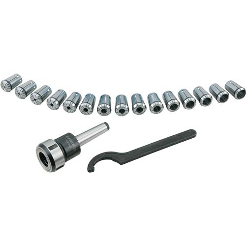 Image for Grizzly T10070 - 16-Pc. MT3 Quick Change Collet Set