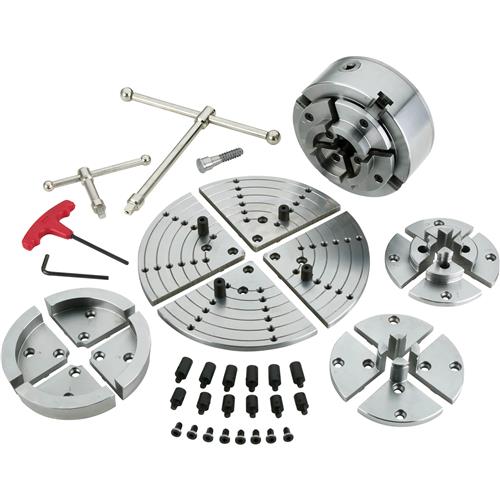 Image for Grizzly T10811 - 5-1/2" Wood Lathe Chuck Set