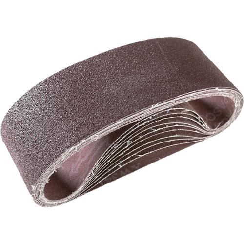 Image for Grizzly T21486 - 3" x 21" A/O Sanding Belt 60 Grit, 10 pk.