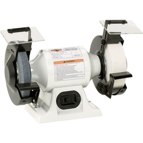 Image for Shop Fox T21990 - 6" Bench Grinder with Wide Wheel