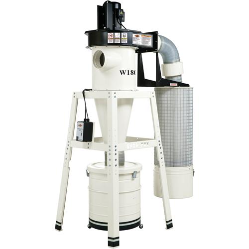 Image for Shop Fox T23048 - 3 HP Cyclone Dust Collector