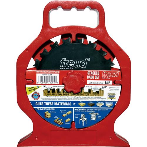 Image for Freud T24400 - 6" x 5/8" 10t Stack Dado Set