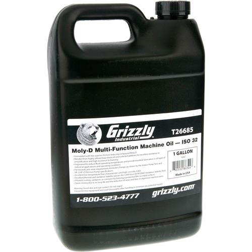Image for Grizzly T26685 - Moly-D Multi-Function Machine Oil - ISO 32, 1 Gallon