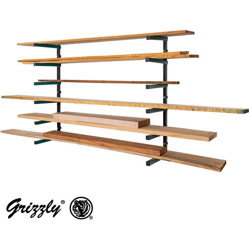 Image for Grizzly T27630 - Lumber Rack 6-Shelf System