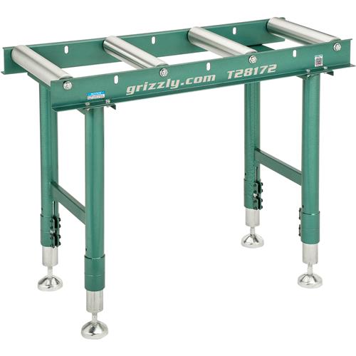 Image for Grizzly T28172 - 14" x 39" Heavy-Duty Roller Table
