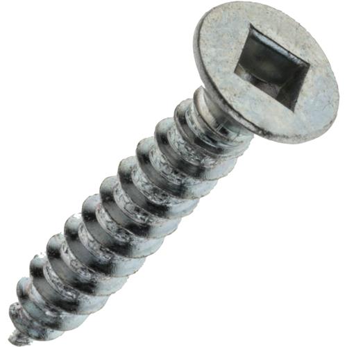 Image for Minerallac T28836 - #8 x 1" #2 Bit Zinc Square Drive Flat Head Wood Screw, 100 pc.