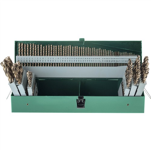 Image for Grizzly PRO T30015 - 115 Pc. M35 Cobalt Drill Bit Set