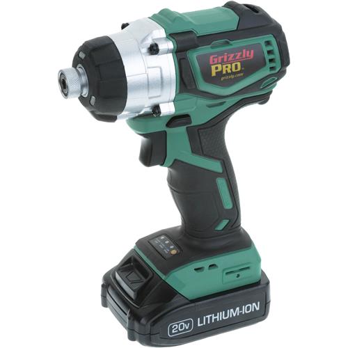 Image for Grizzly PRO T30291X - 20V Impact Driver Kit with Li-Ion Battery (Charger Not Included)