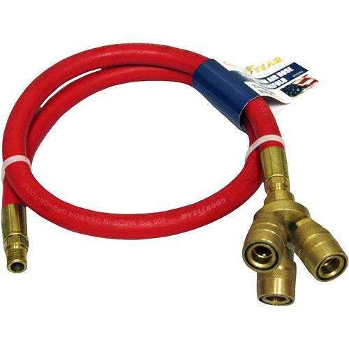 Image for GRIP T32105 - 3' Goodyear Hose With Manifold