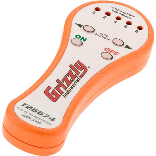 Image for Grizzly T32511 - Replacement Remote Control For T26674, 240V