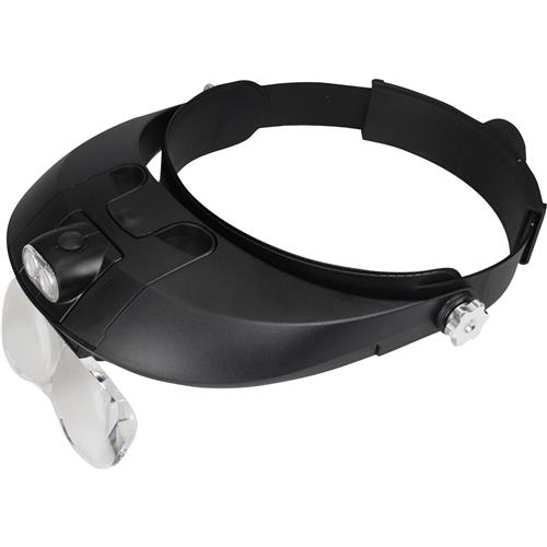 Image for Hawk T32599 - LED Head Magnifier - Black