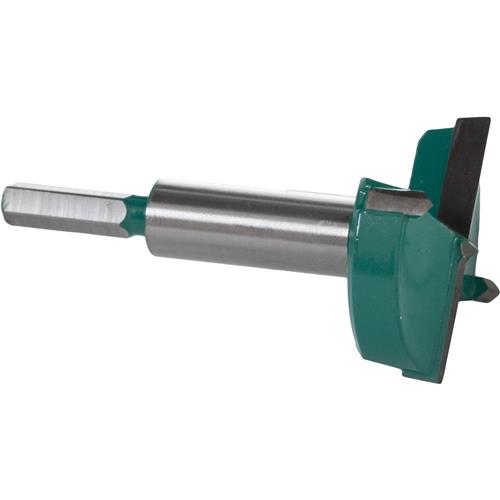 Image for Grizzly PRO T33734 - 2" Tungsten Carbide Hex Shank Forstner Bit