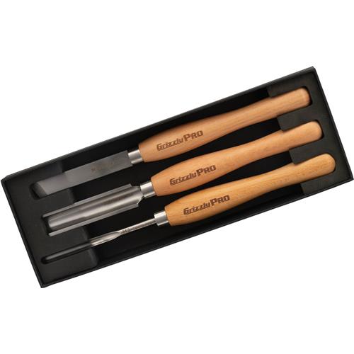 Image for Grizzly PRO T34152 - 3-Pc. M2 Cryo Lathe Tool Set