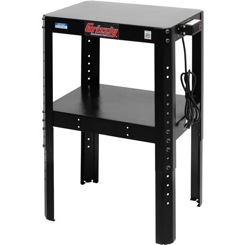 Image for Grizzly T34244 - 24" x 18" Benchtop Machine Stand w/ Power Outlets