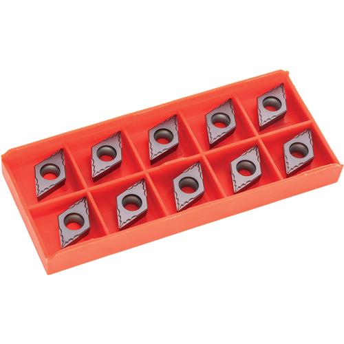 Image for HARLINGEN T34421 - DCMT Carbide Inserts for All Purpose, 10-Pk.