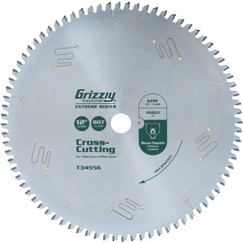 Image for 12" x 1" 80T ATBR Extreme Series Crosscut Saw Blade