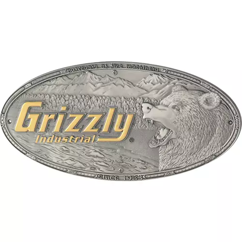 Grizzly G8588 - Nameplate - Small - Grizzly Industrial, Inc.